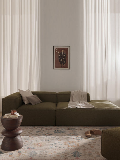 Lennick Modular Bouclé Ottoman