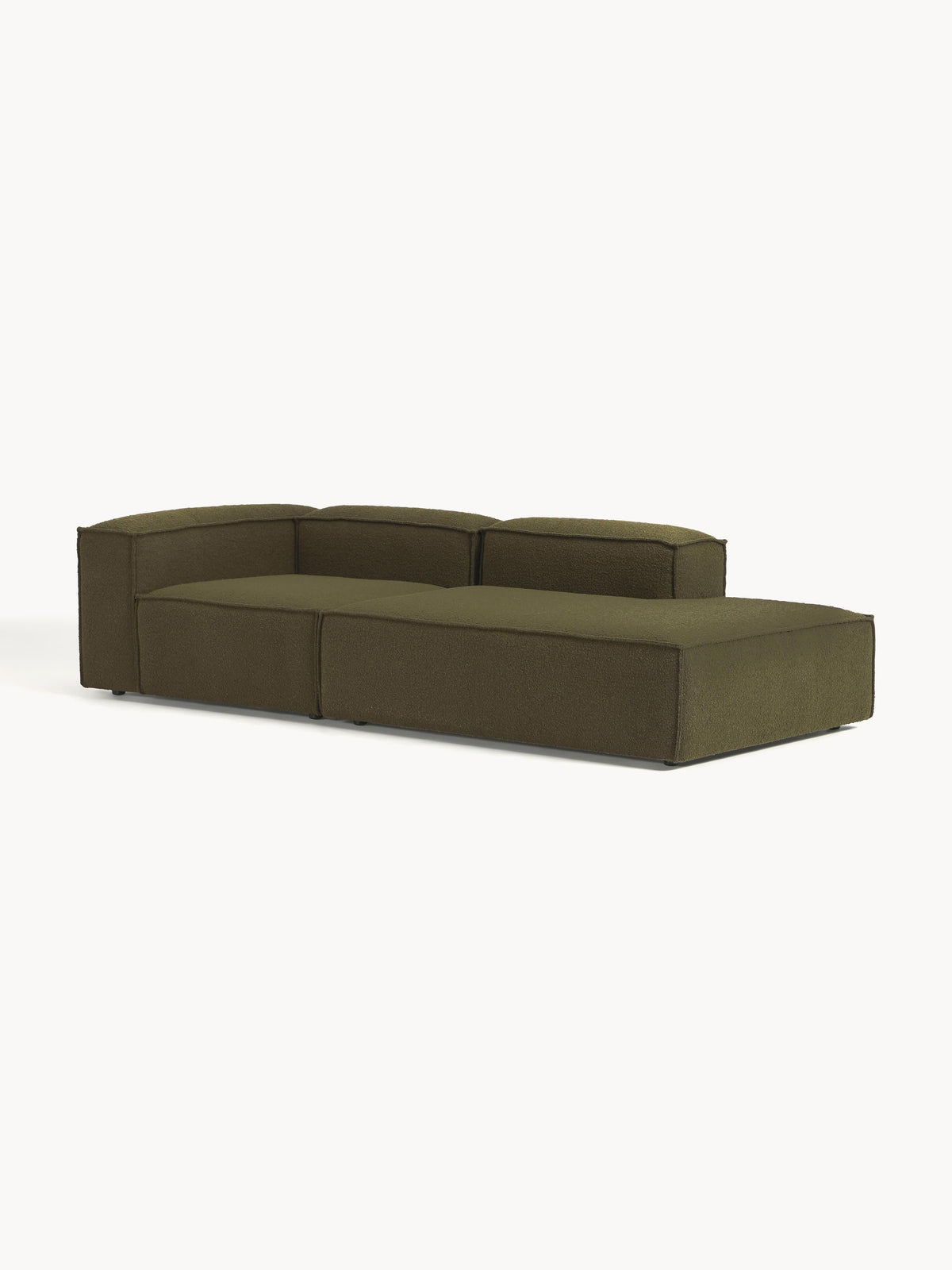 Lennick Modular Bouclé Ottoman