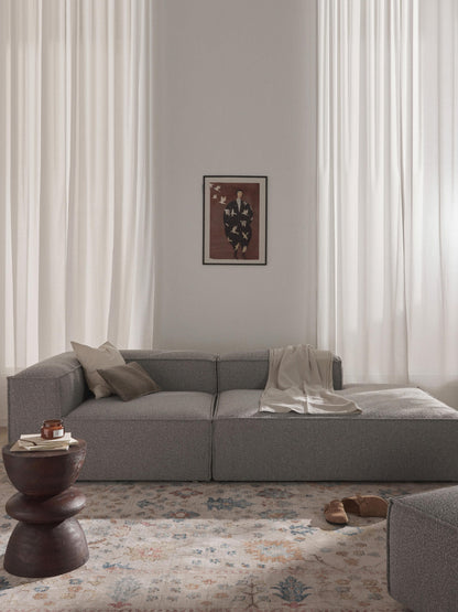 Lennick Modular Bouclé Ottoman