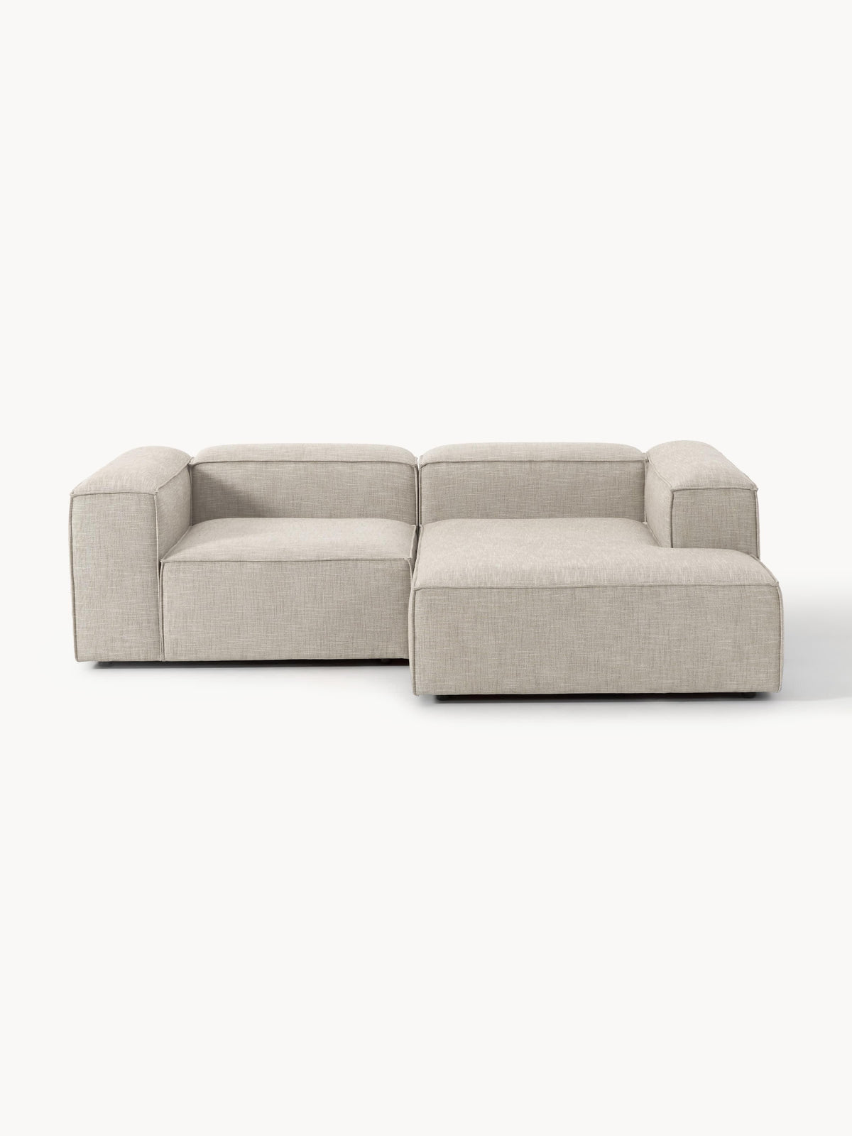 Lennick Modular Corner Sofa (2-Seater) in Linen Blend