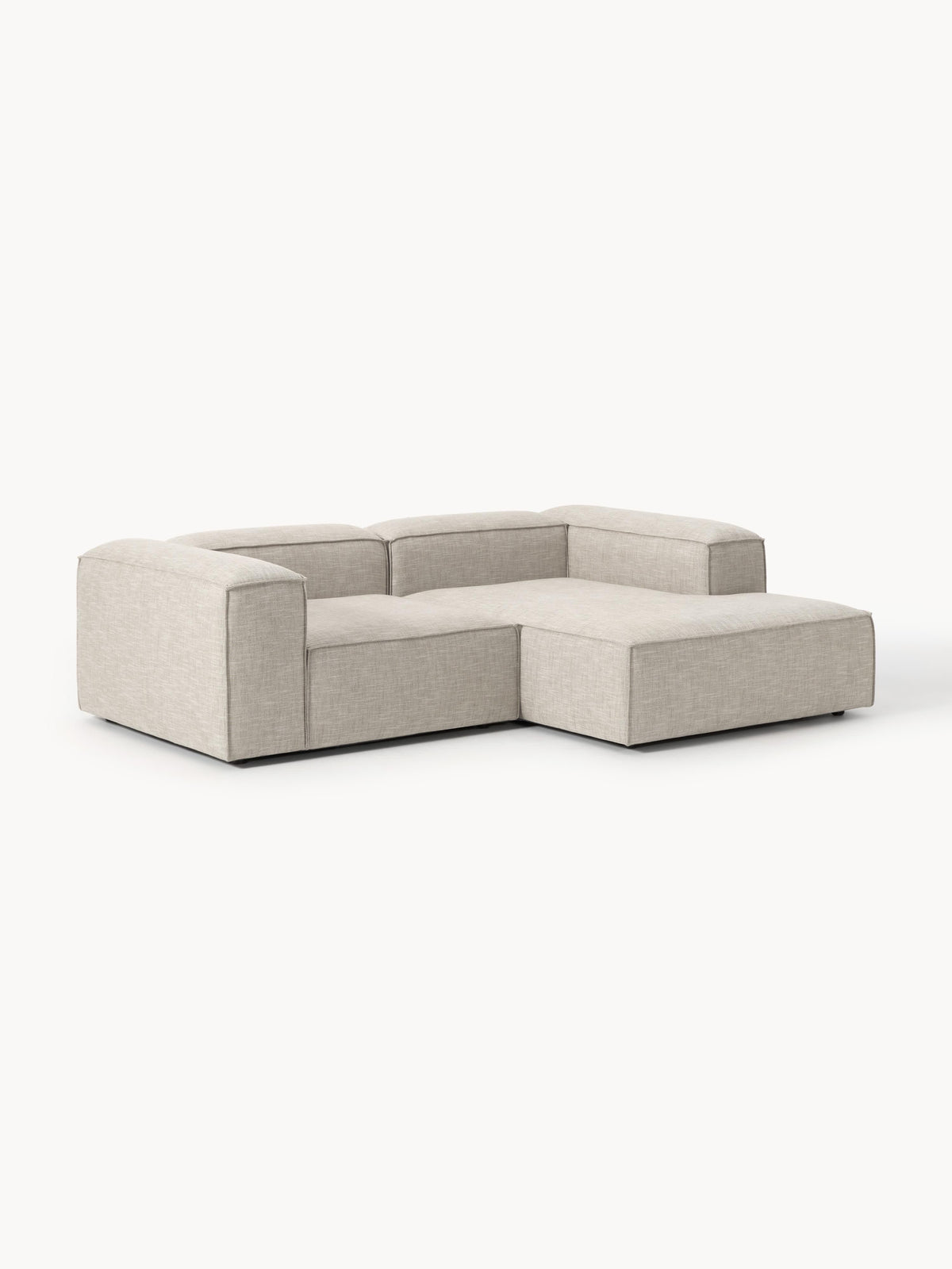 Lennick Modular Corner Sofa (2-Seater) in Linen Blend