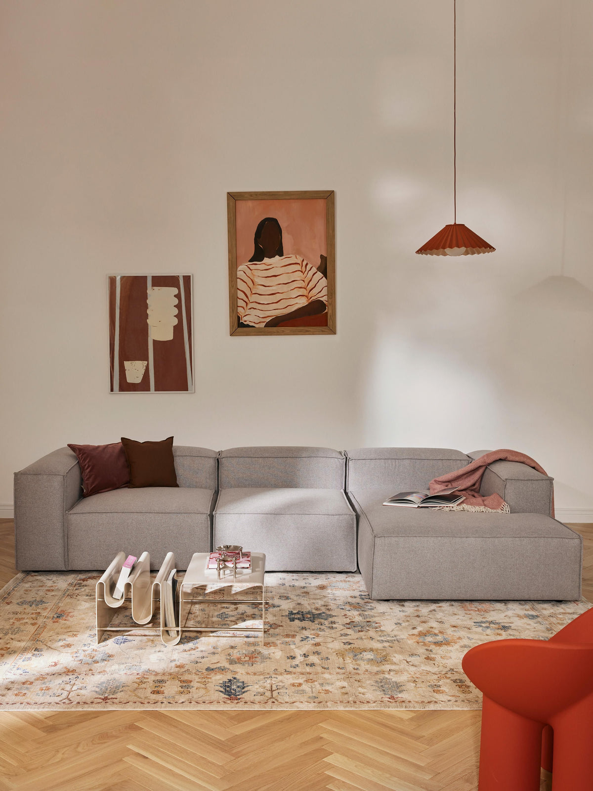 Lennick Modular Corner Sofa (4-Seater)