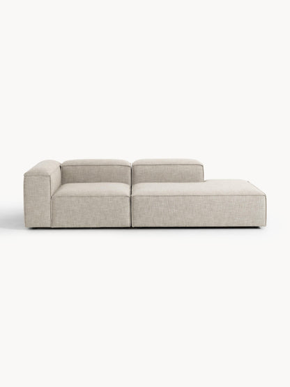 Lennick Modular Linen Blend Ottoman