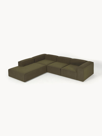 Lennick Modular XL Bouclé Corner Sofa (4-Seater)