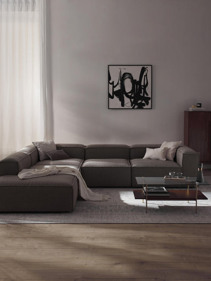 Lennick Modular XL Bouclé Corner Sofa (4-Seater)