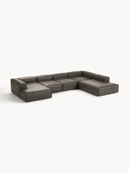 Lennick Modular XL Leather Sofa