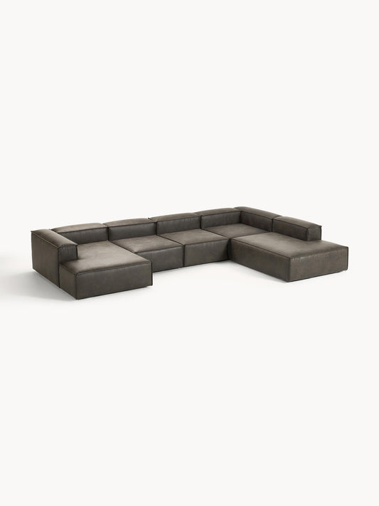 Lennick Modular XL Leather Sofa