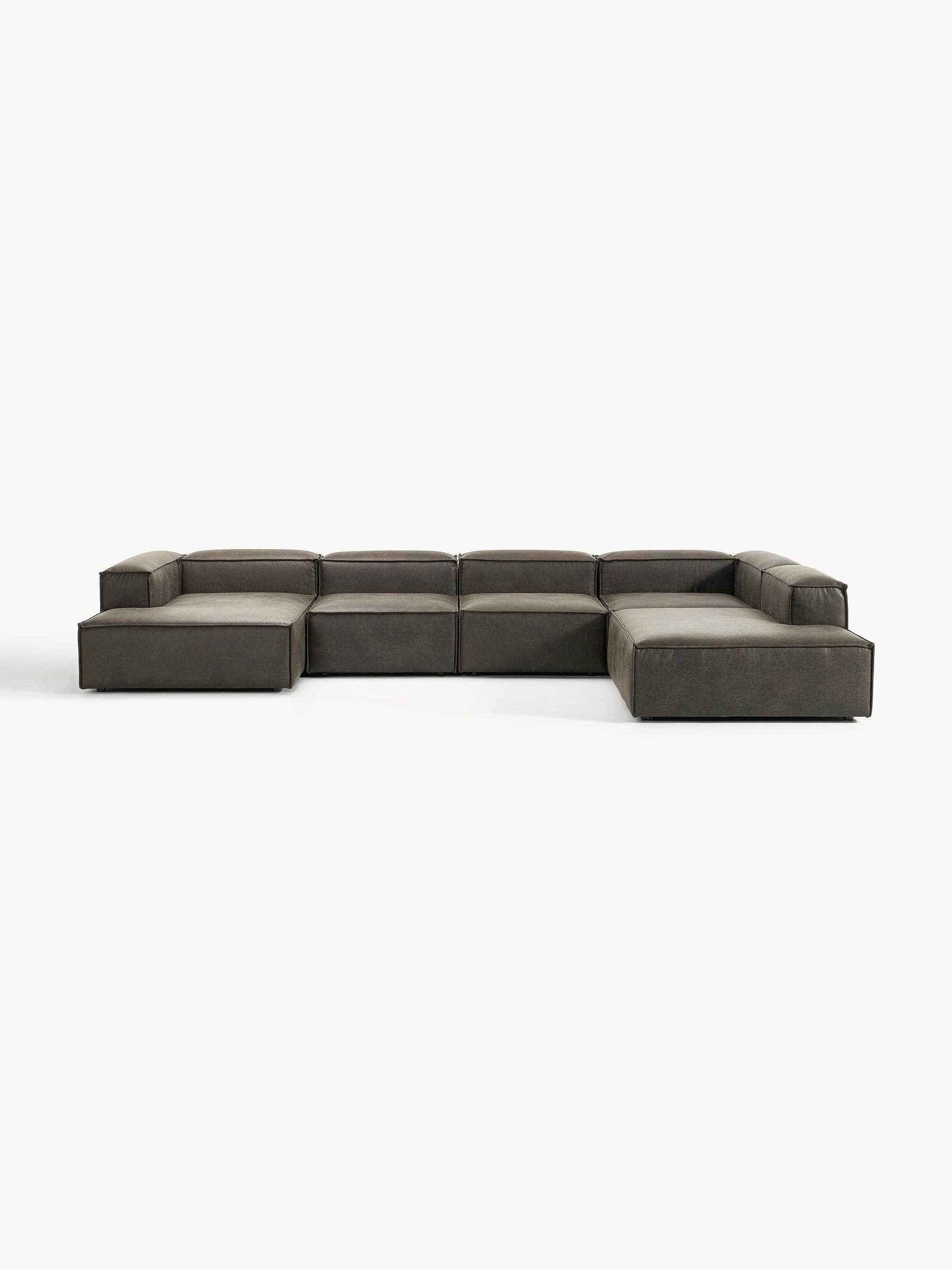 Lennick Modular XL Leather Sofa