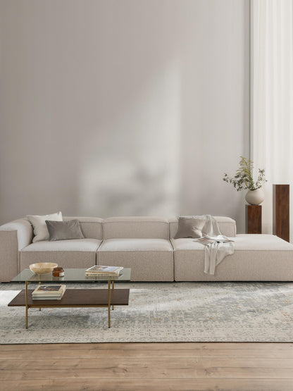 Lennick Modular XL Ottoman in Bouclé