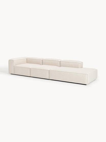 Lennick Modular XL Ottoman in Linen Blend