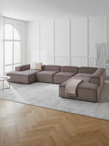 Lennick Modular XL Sofa in Corduroy
