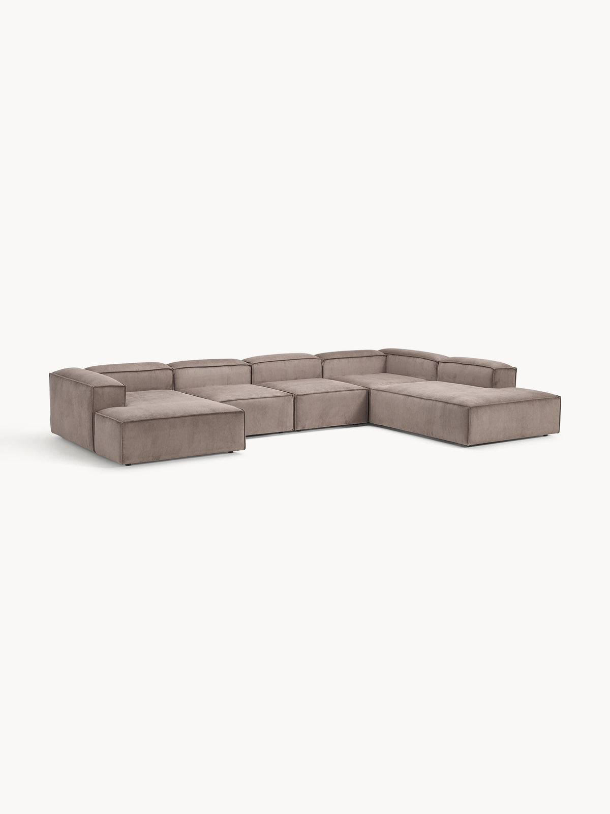 Lennick Modular XL Sofa in Corduroy