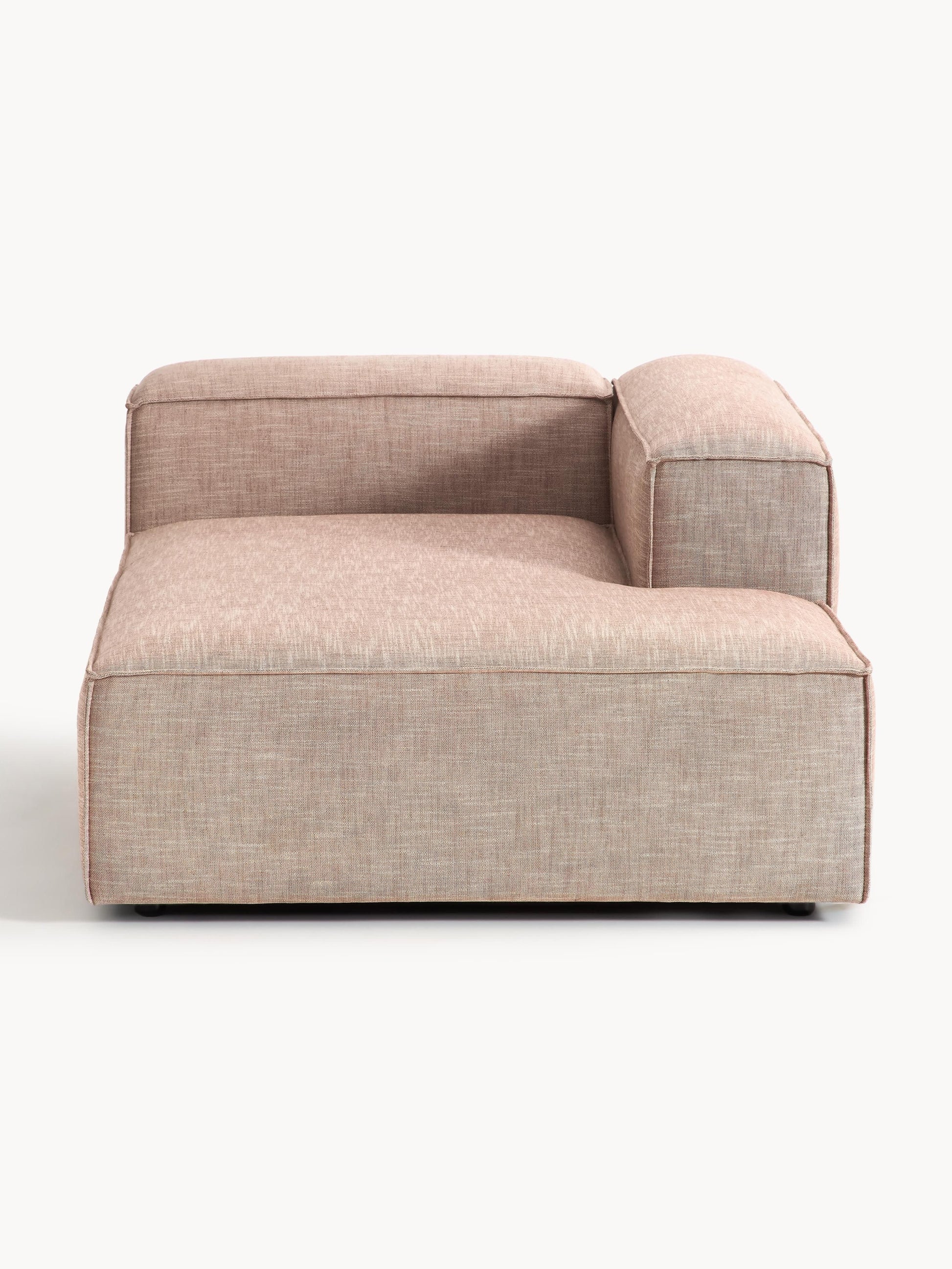 Lennick Ottoman Corner Module in Linen Blend