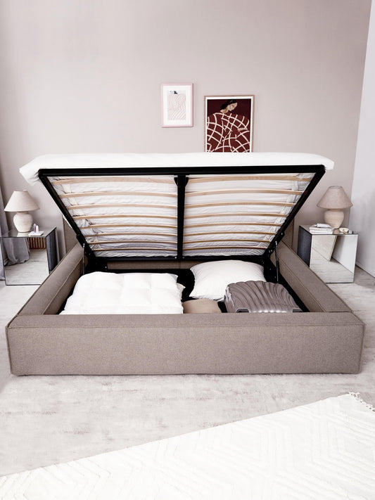 Lennick Upholstered Storage Bed