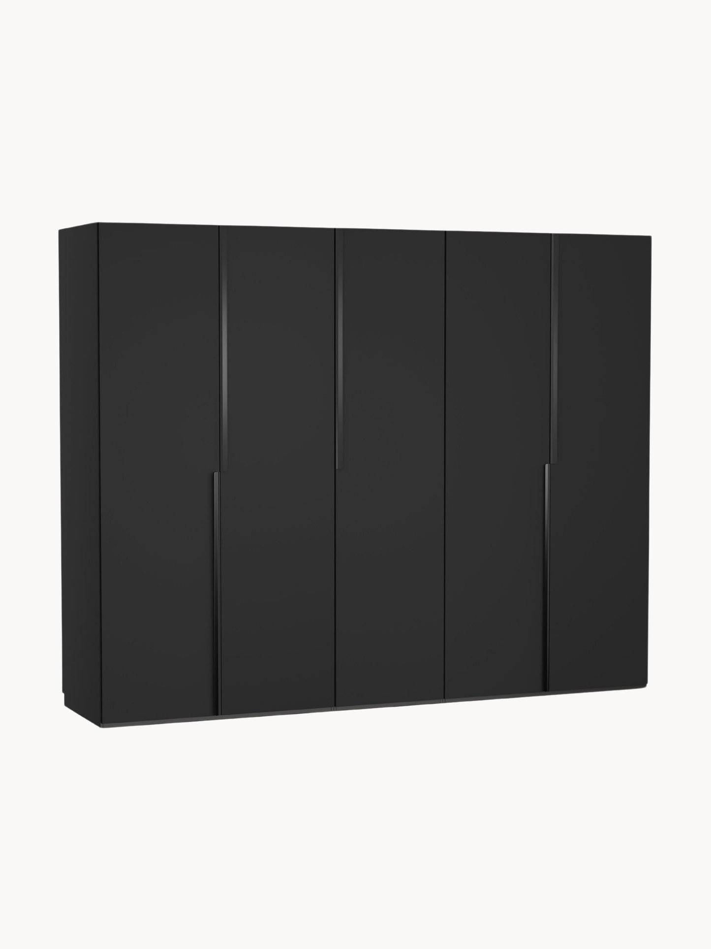Leonzo Modular Hinged-Door Wardrobe, 250 cm Wide, in Various Sizes
