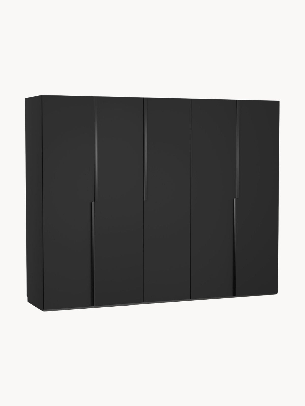 Leonzo Modular Hinged-Door Wardrobe, 250 cm Wide, in Various Sizes