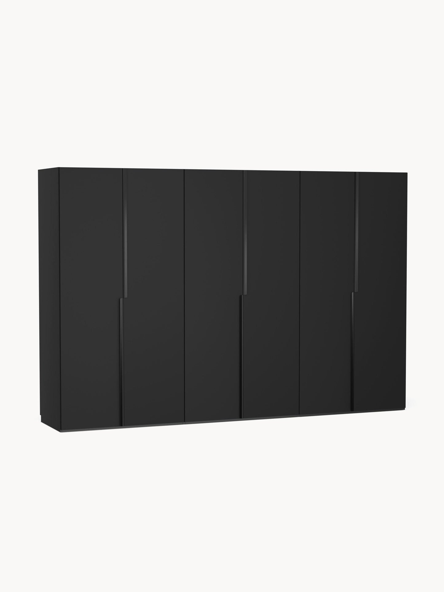 Leonzo Modular Hinged-Door Wardrobe, 300 cm Wide, in Various Sizes