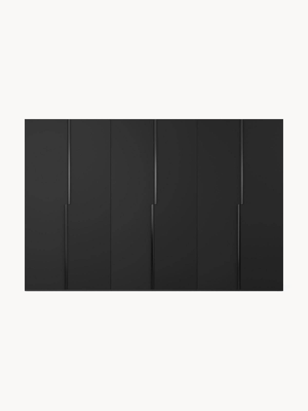 Leonzo Modular Hinged-Door Wardrobe, 300 cm Wide, in Various Sizes
