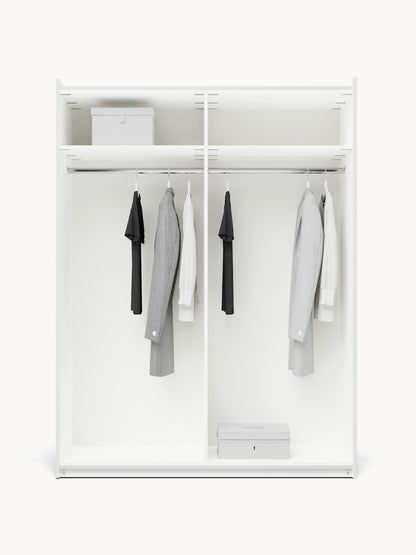 Leonzo Modular Sliding-Door Wardrobe, 150 cm Wide, in Various Sizes