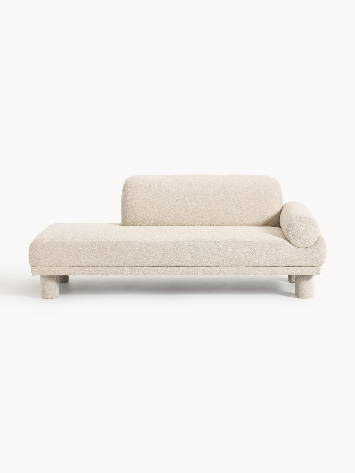 Lilette Bouclé Ottoman