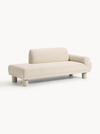 Lilette Bouclé Ottoman