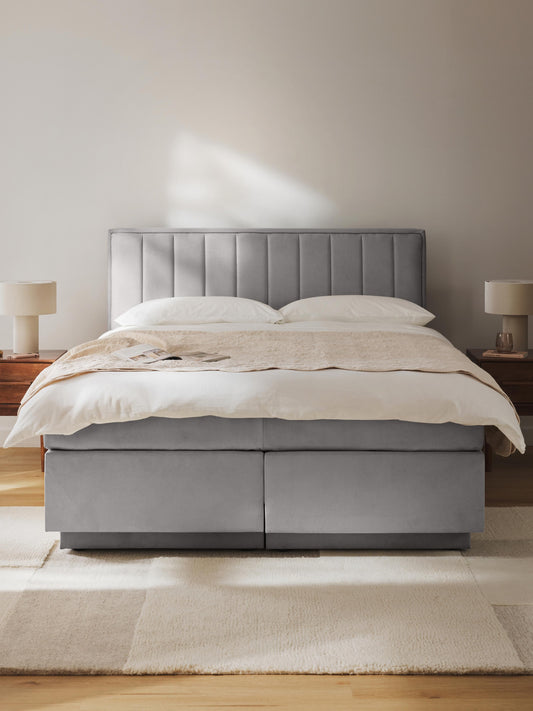 Livara Box Spring Bed with Storage