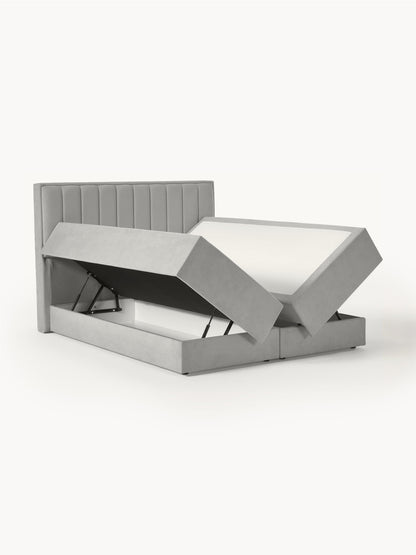 Livara Box Spring Bed with Storage