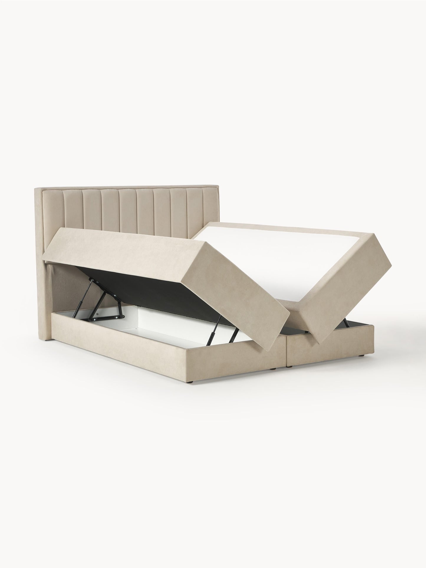 Livara Box Spring Bed with Storage