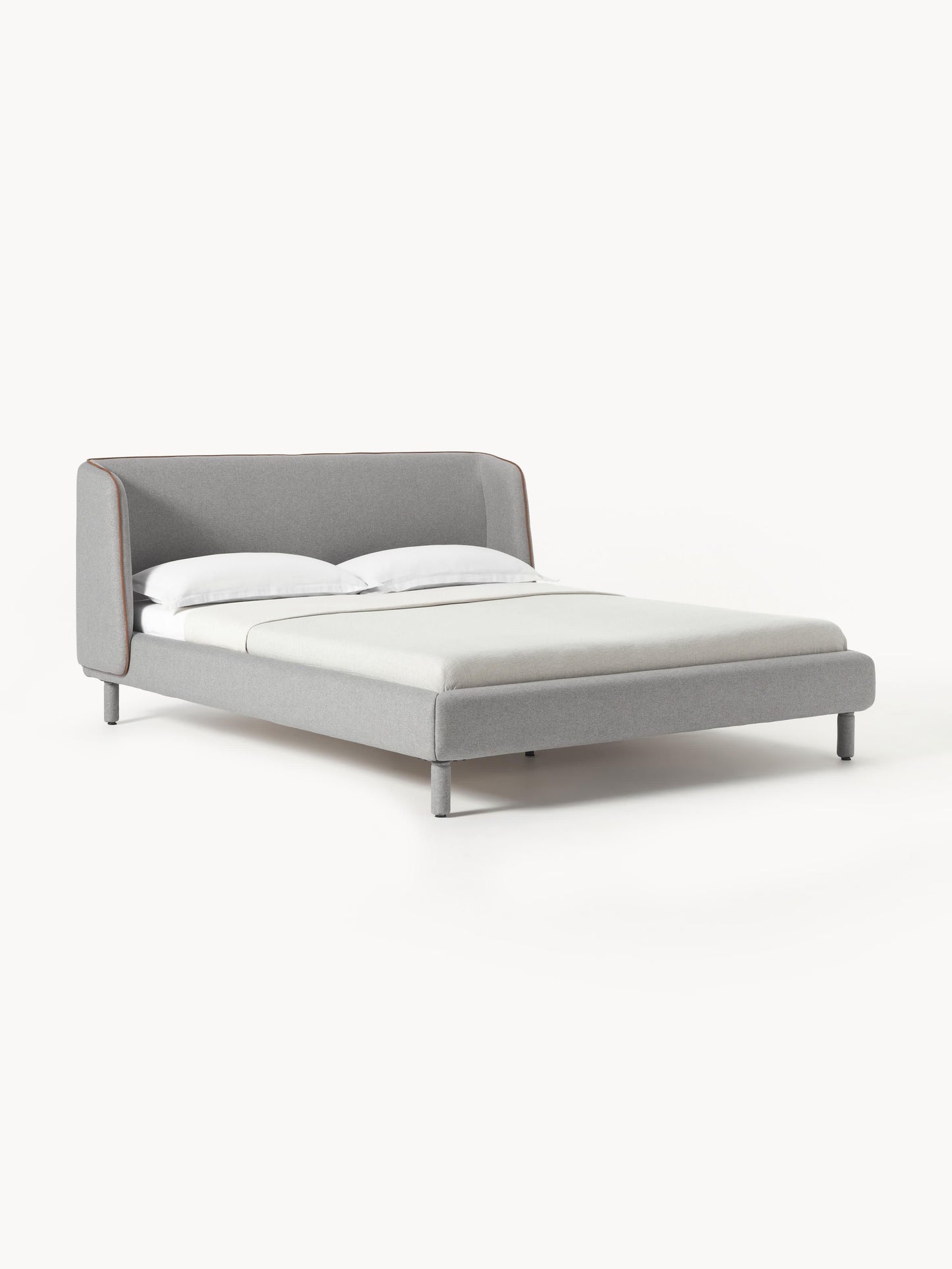 Lumeta Upholstered Bed with Headboard