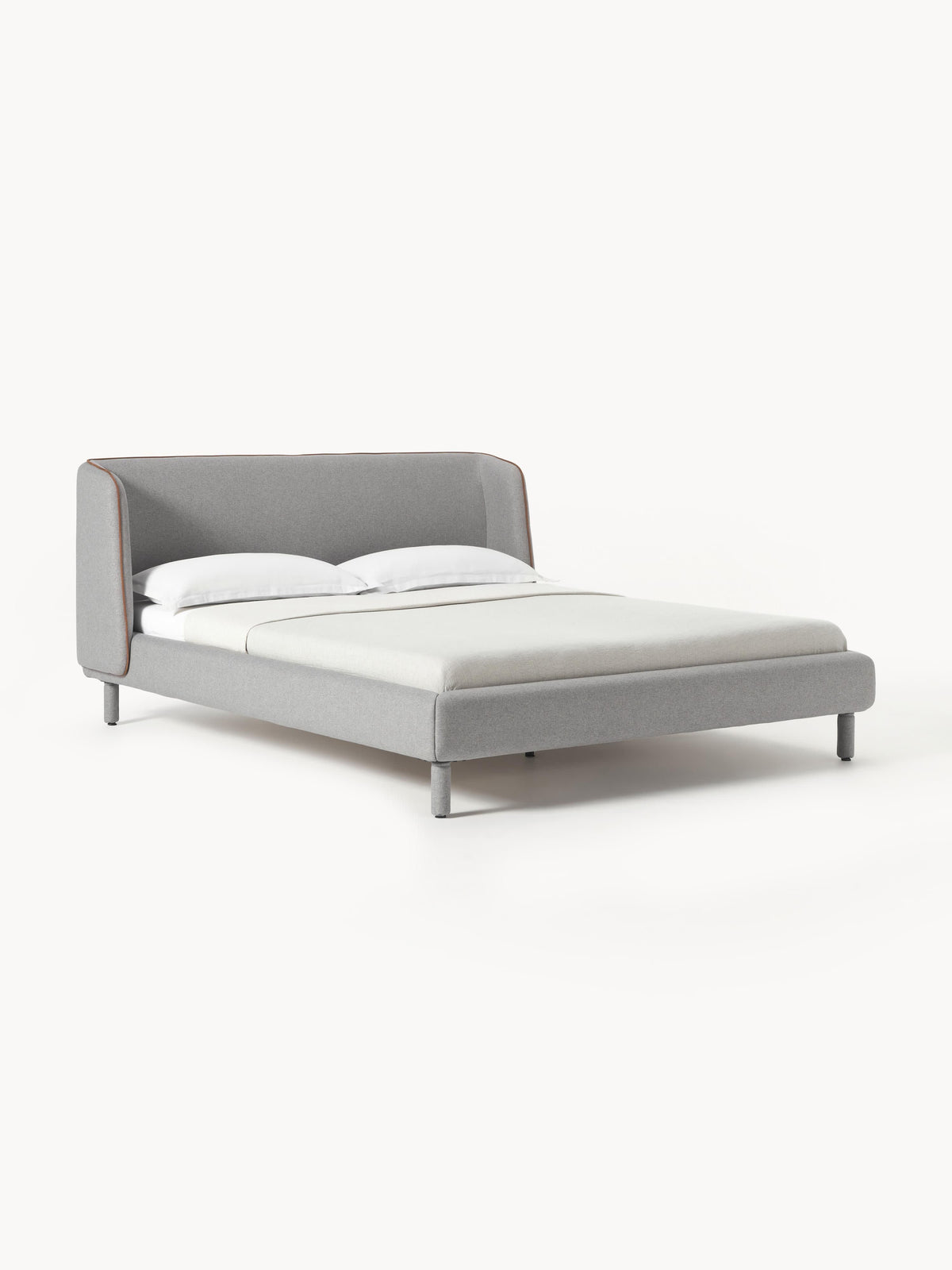 Lumeta Upholstered Bed with Headboard