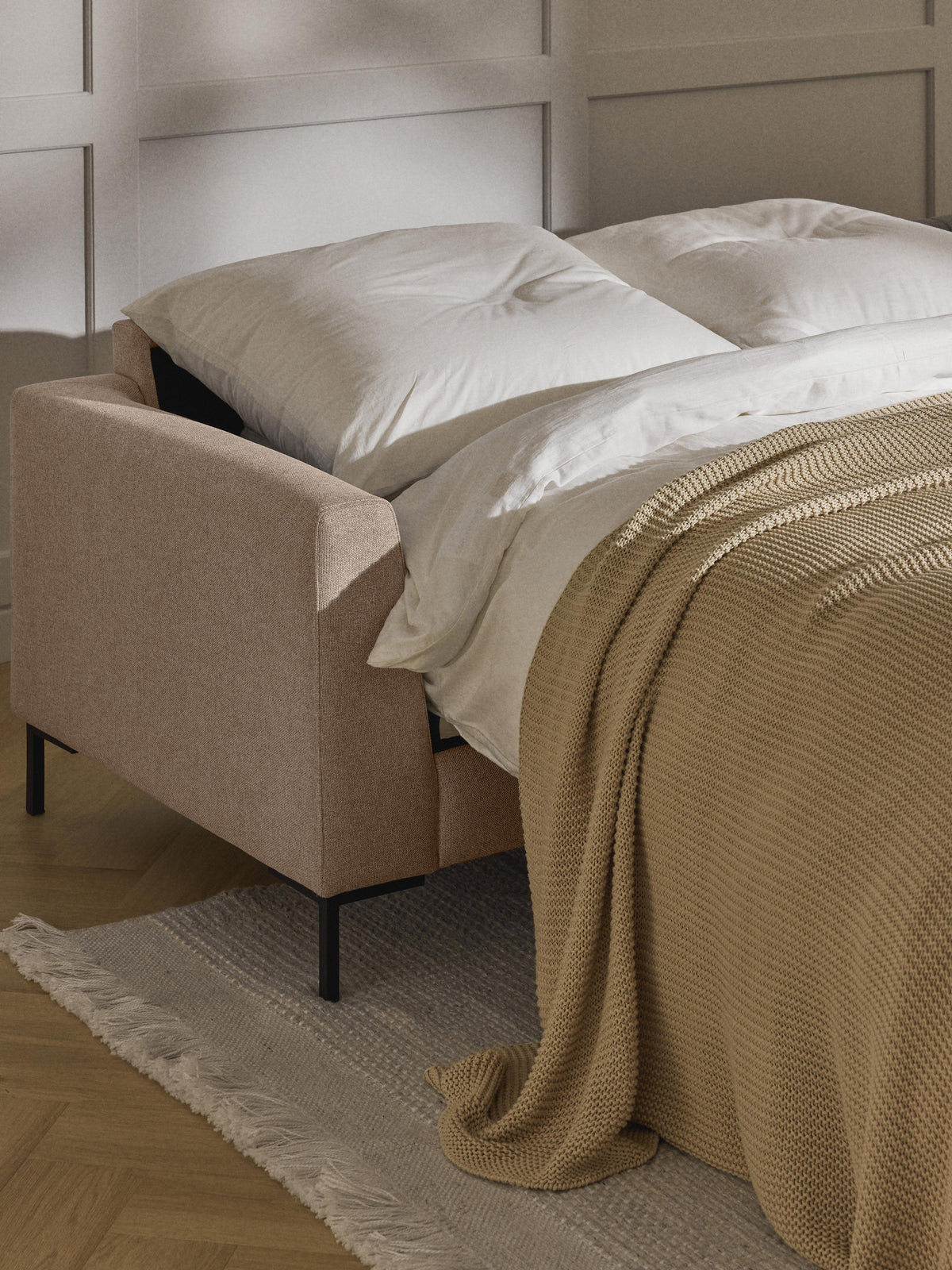 Lunanne 3-Seater Sofa Bed with Mattress