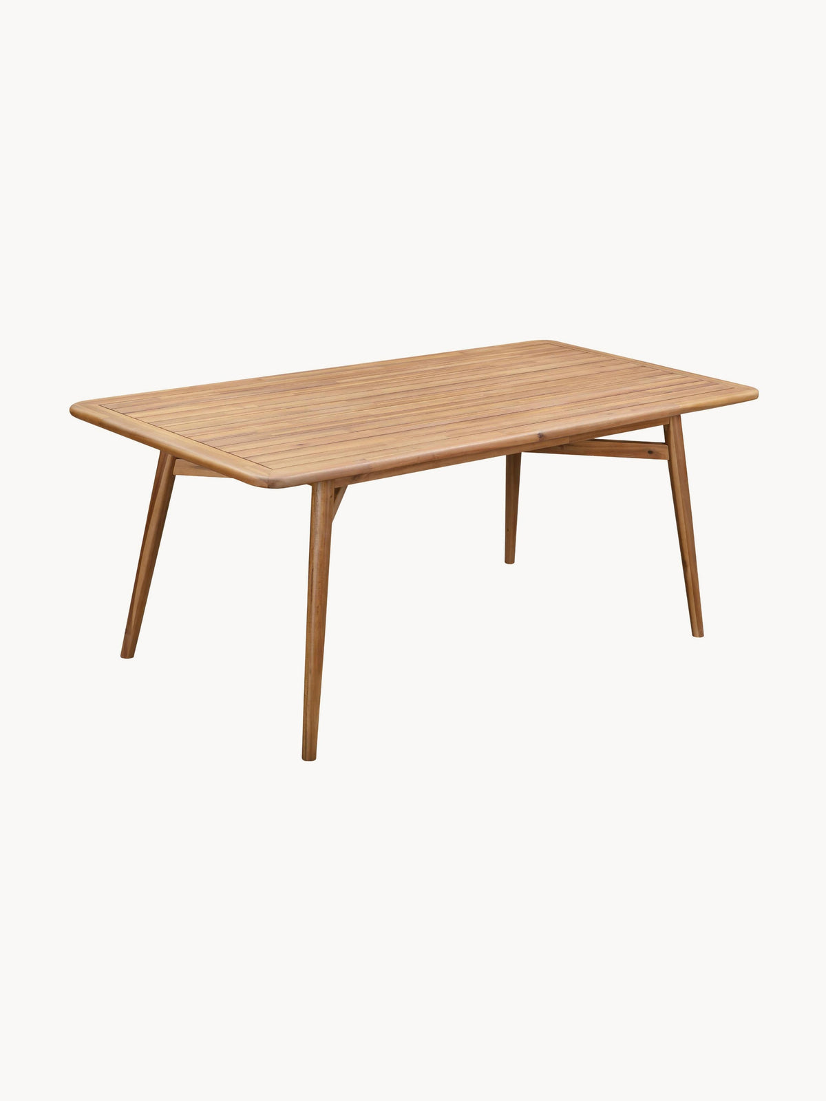 Marcino Acacia Wood Garden Table, 180 x 90 cm
