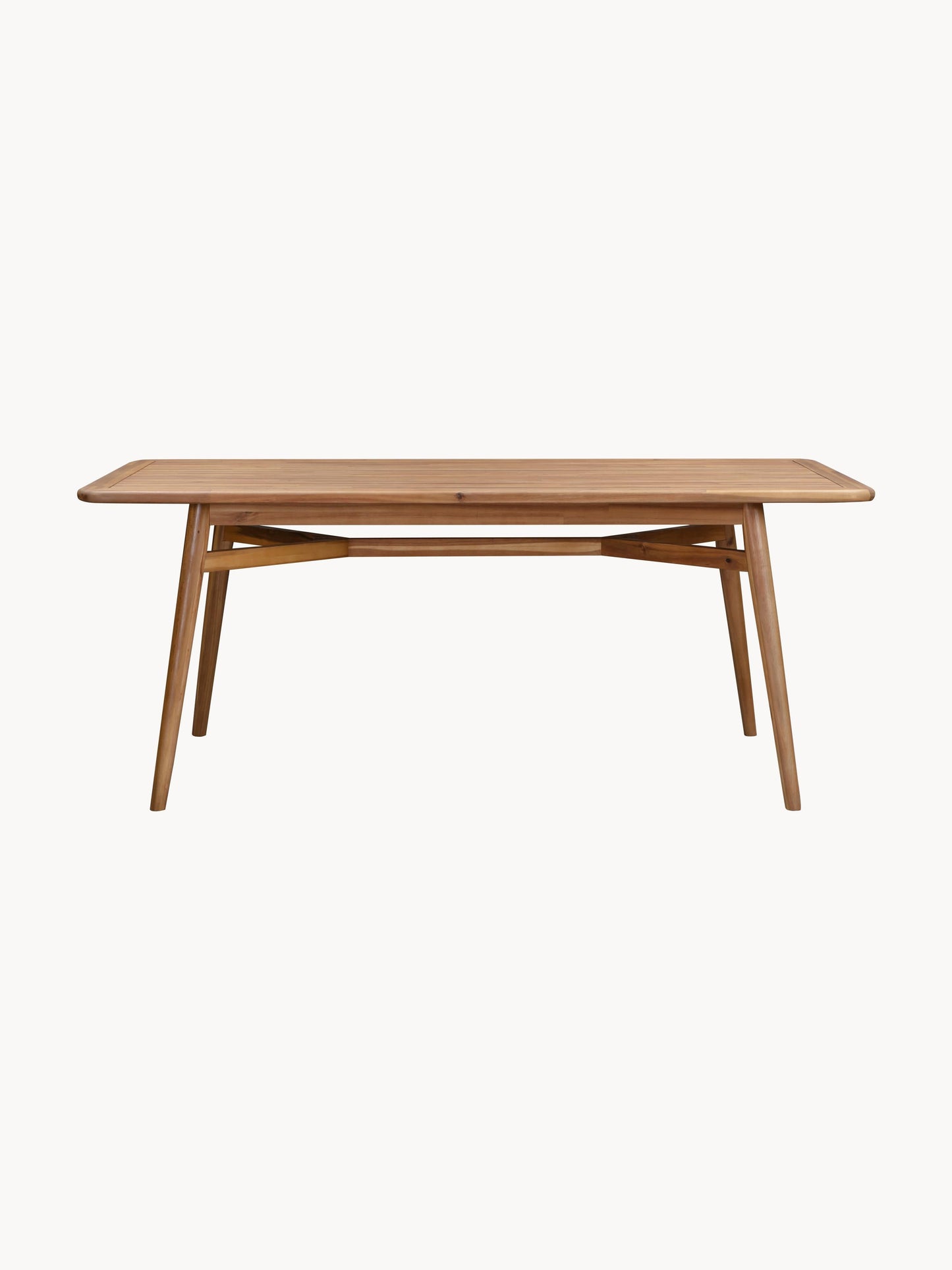 Marcino Acacia Wood Garden Table, 180 x 90 cm