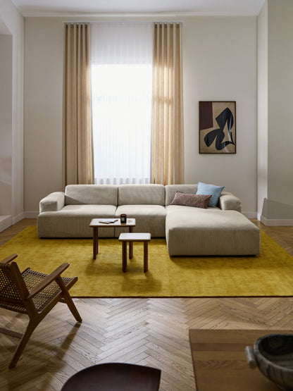 Melisa Corduroy Corner Sofa (4-Seater)