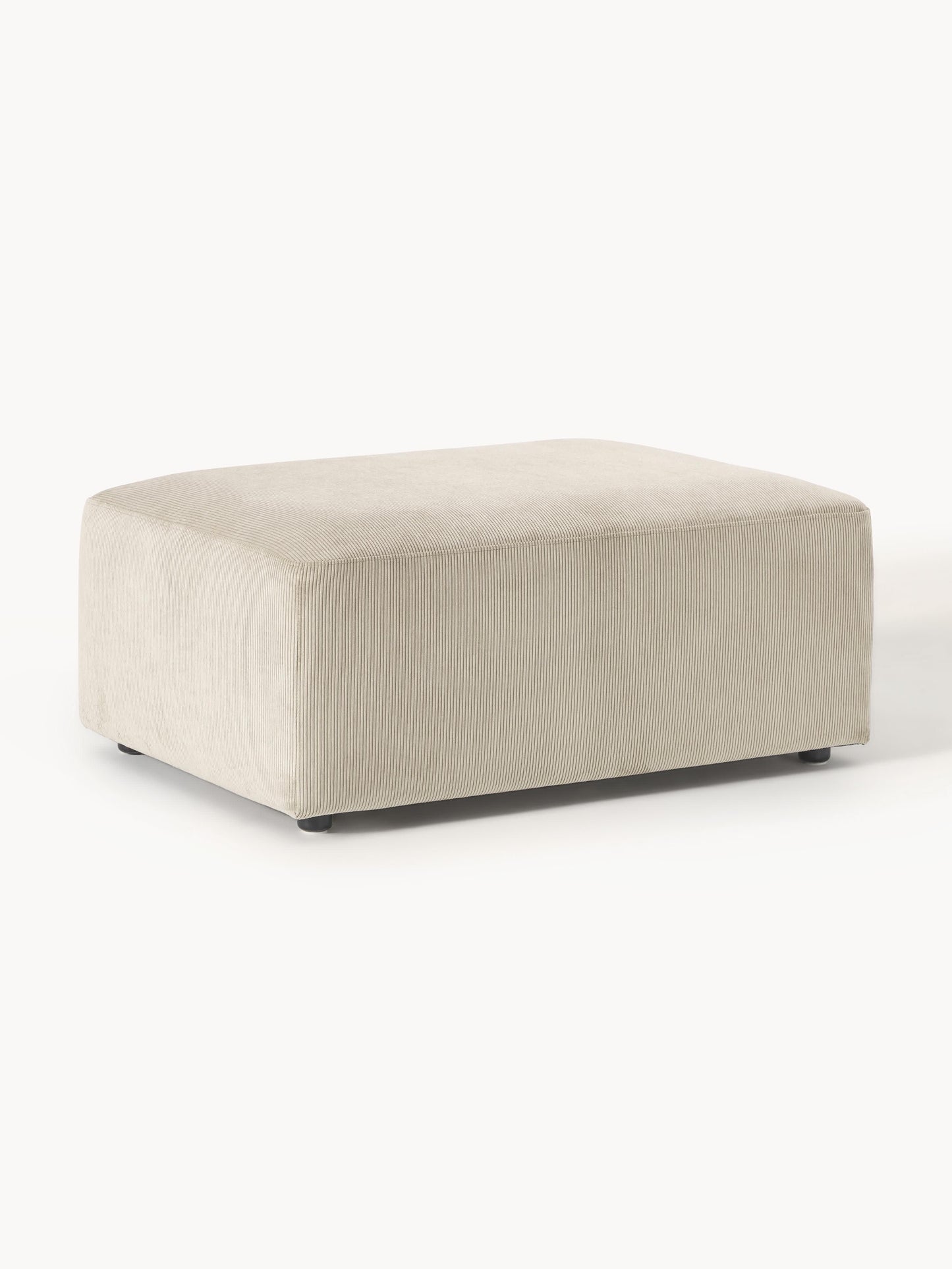 Melisa Corduroy Stool, W 99 x D 72 cm