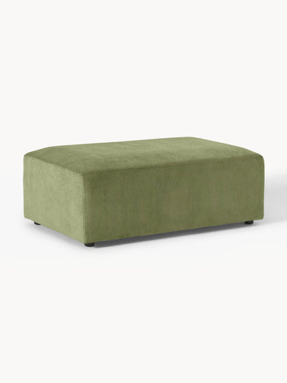 Melisa Corduroy XL Ottoman, W 116 x D 72 cm