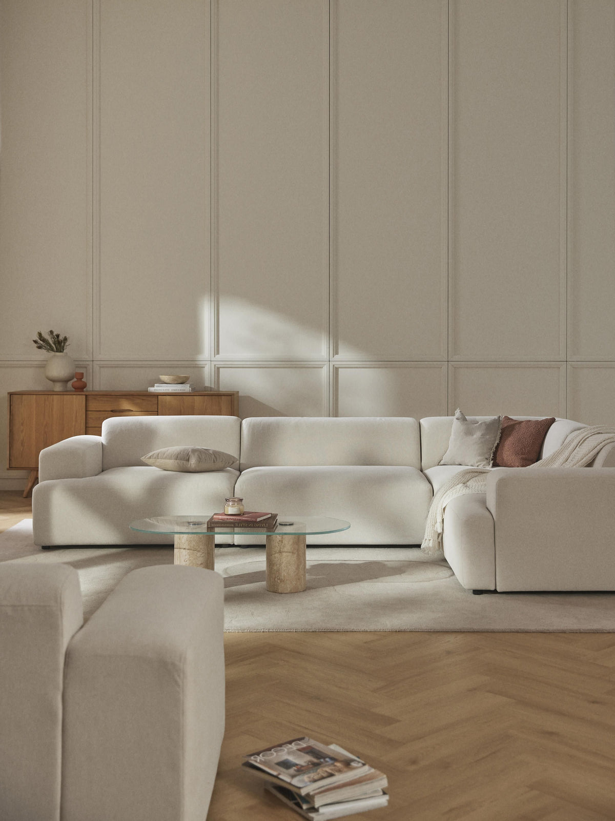 Melisa Large Corner Sofa (4-Seater)