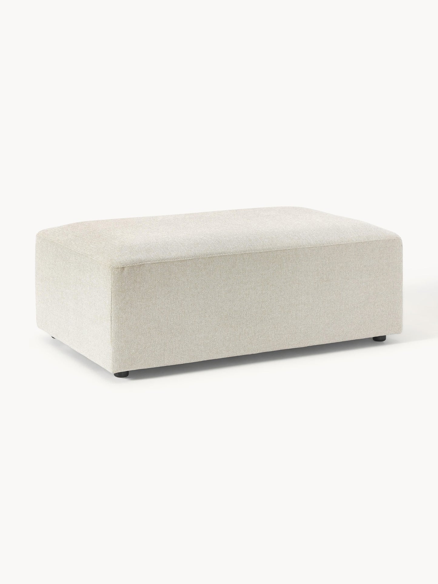 Melisa XL Ottoman, W 116 x D 72 cm
