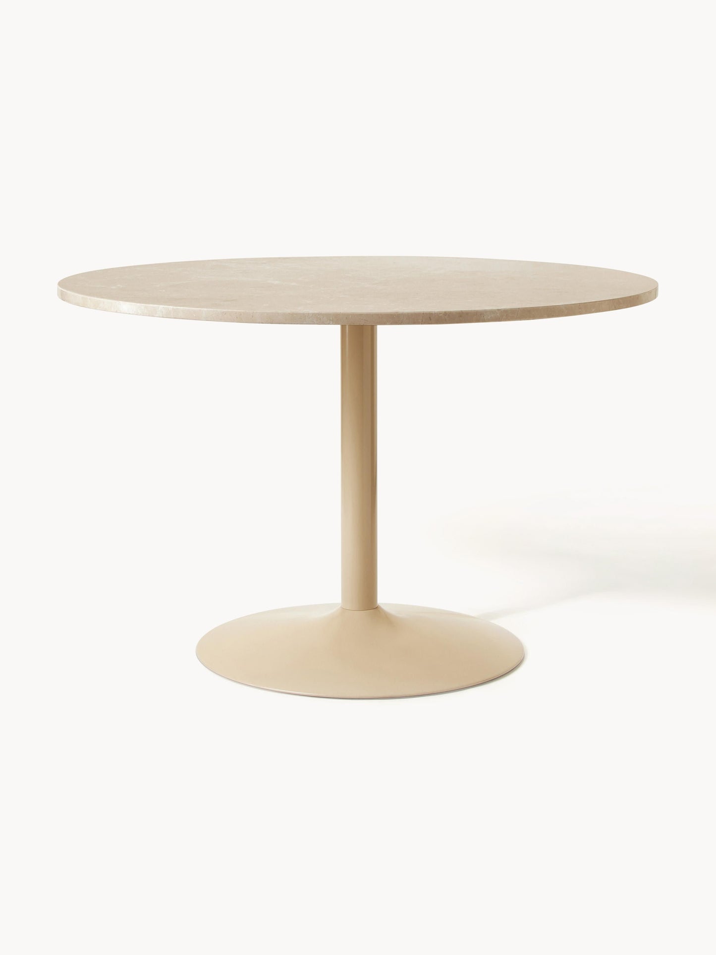 Milaya Oval Marble Dining Table, 120 x 90 cm
