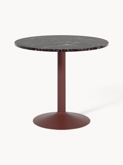 Milaya Round Marble Dining Table, Ø 90 cm