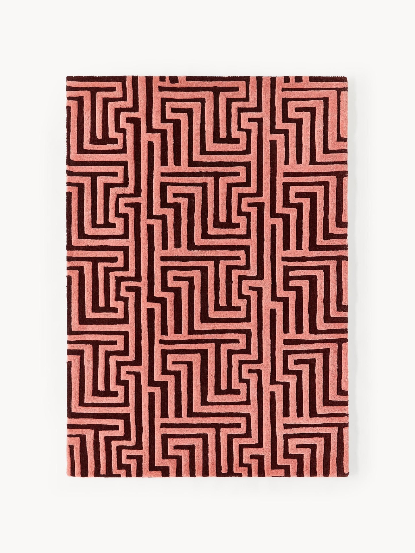 Montara Hand-Tufted Wool Rug with Raised High-Low Texture