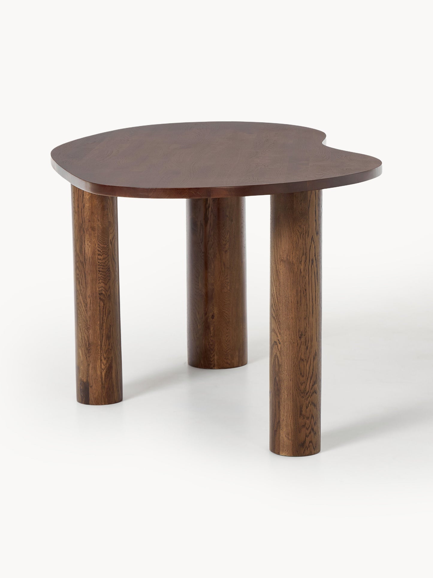 Narutta Dining Table in Oak with Organic Shape, in Various Sizes