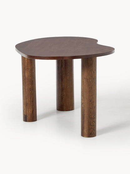 Narutta Dining Table in Oak with Organic Shape, in Various Sizes