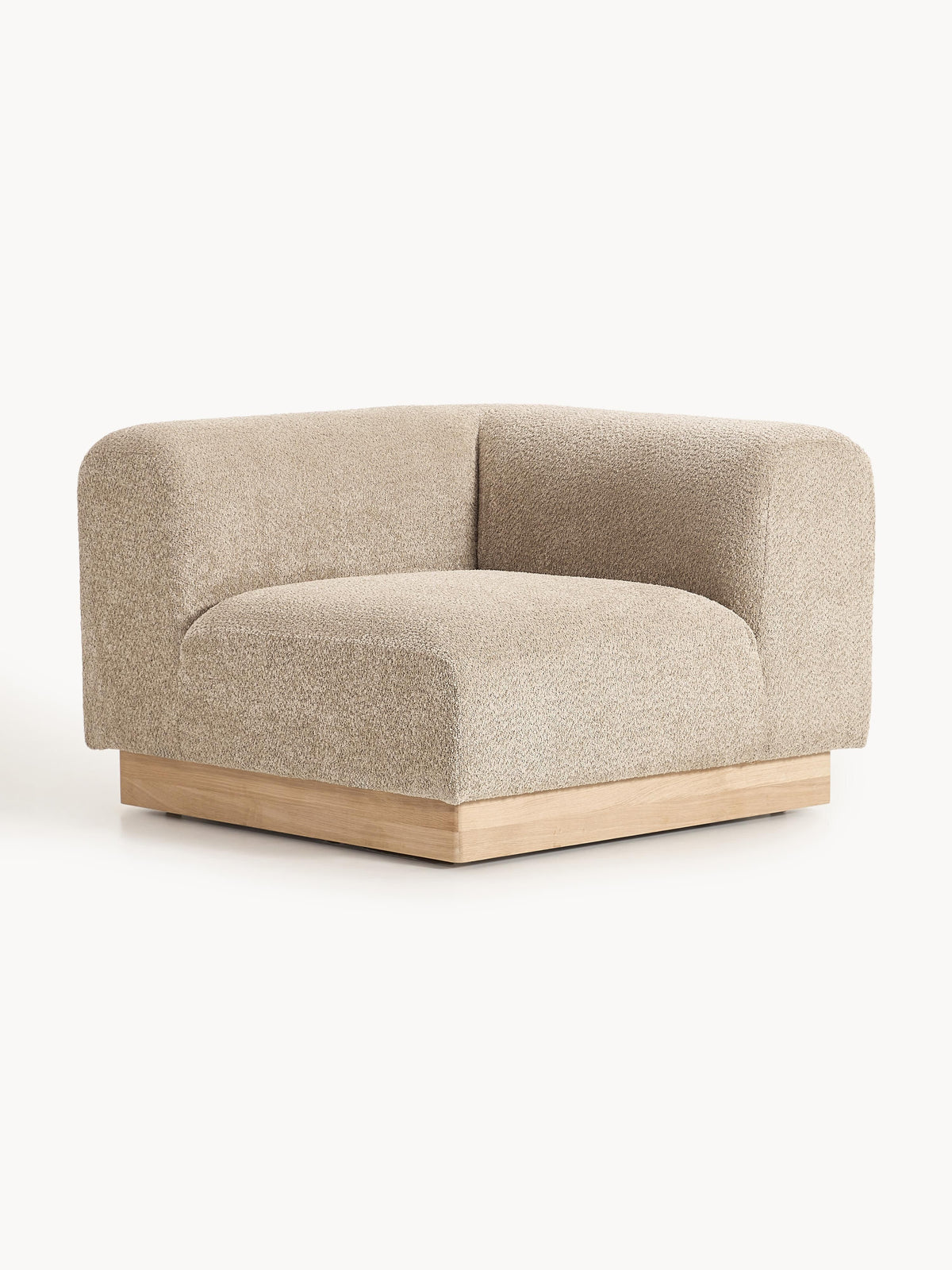 Natera Teddy Bouclé Corner Module