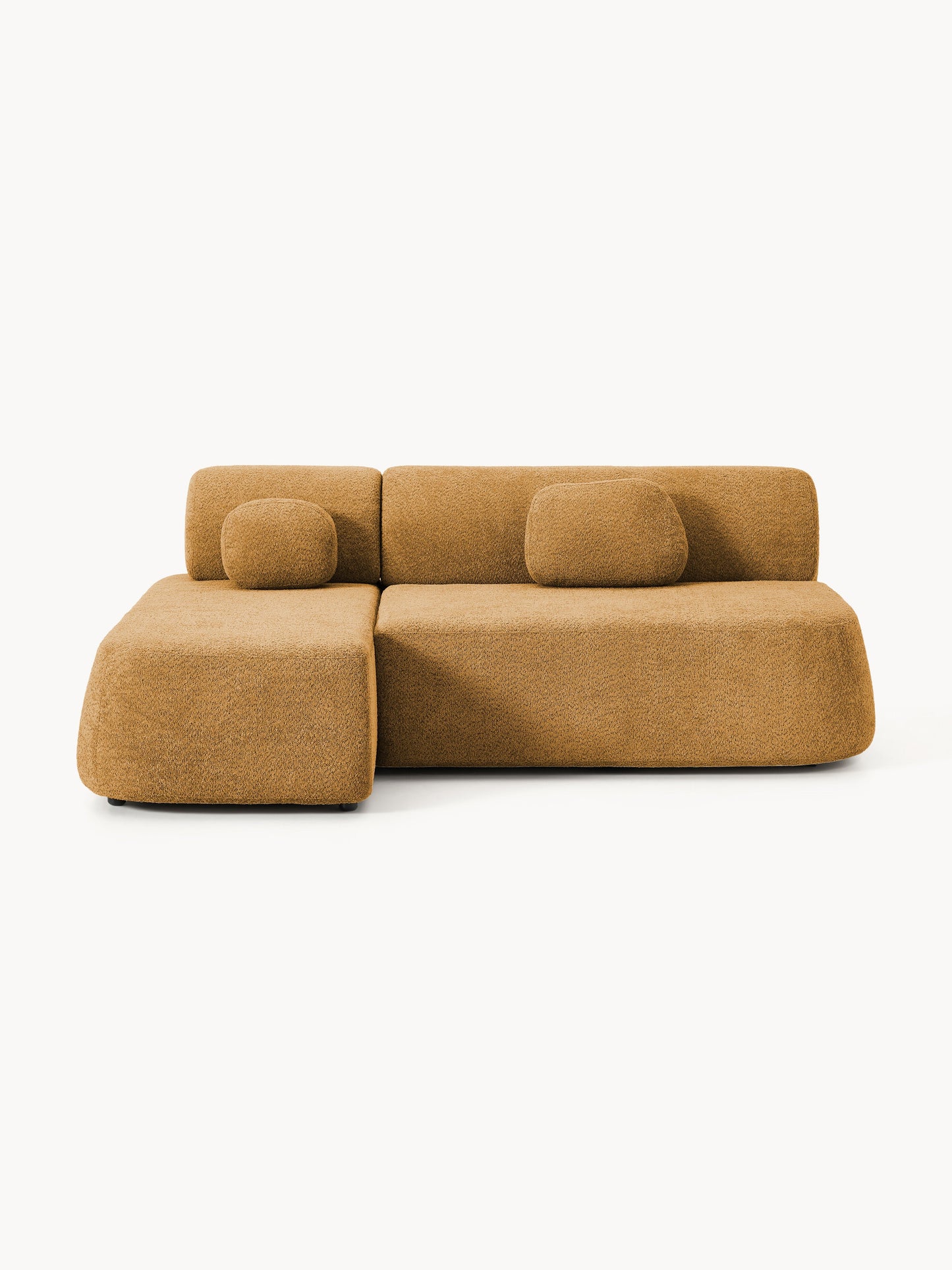 Paolino Teddy Bouclé Sofa Bed with Storage