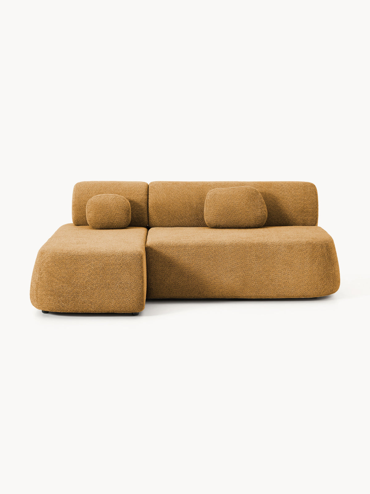 Paolino Teddy Bouclé Sofa Bed with Storage