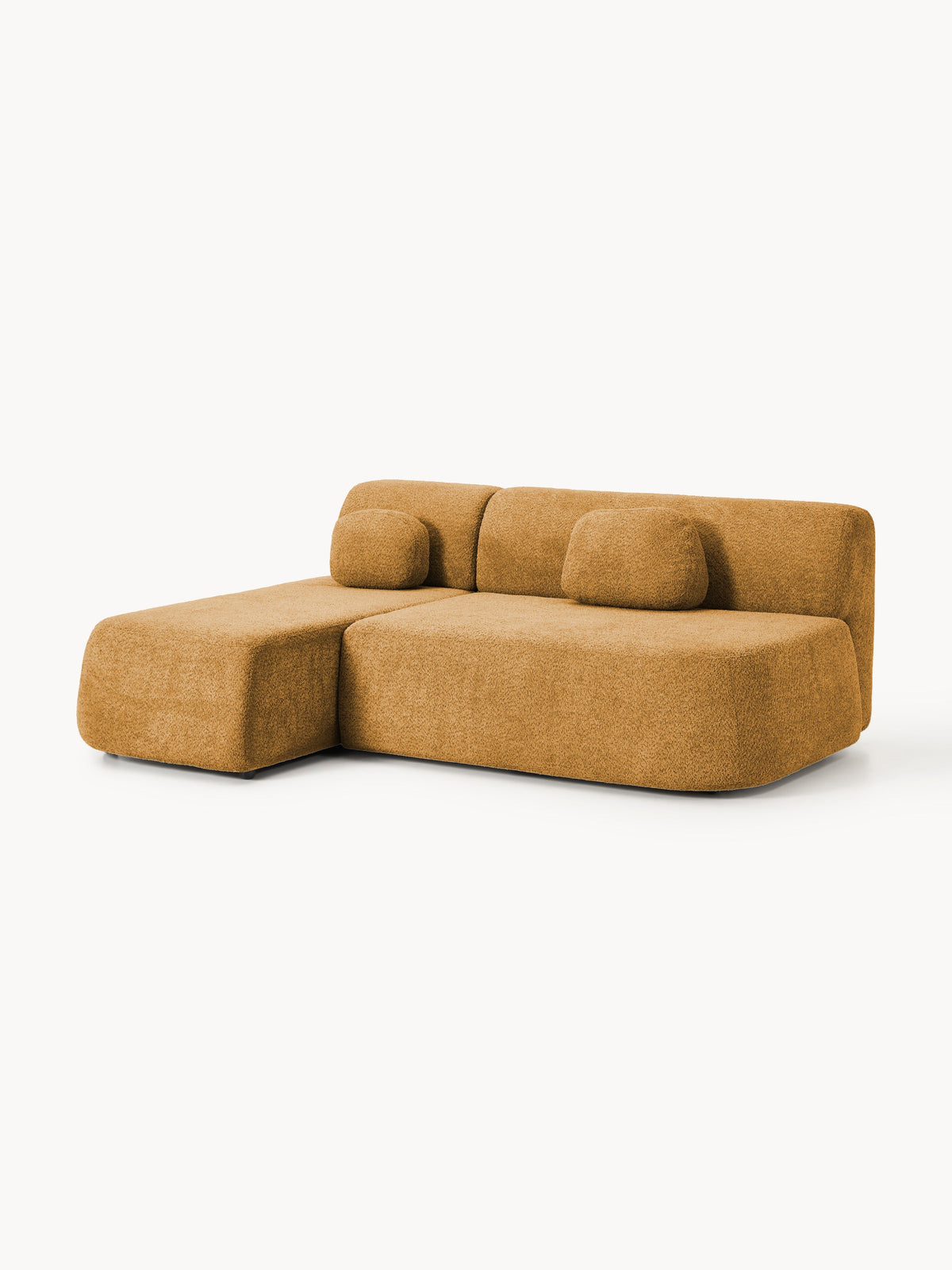 Paolino Teddy Bouclé Sofa Bed with Storage