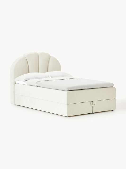 Romette Box Spring Bed with Storage