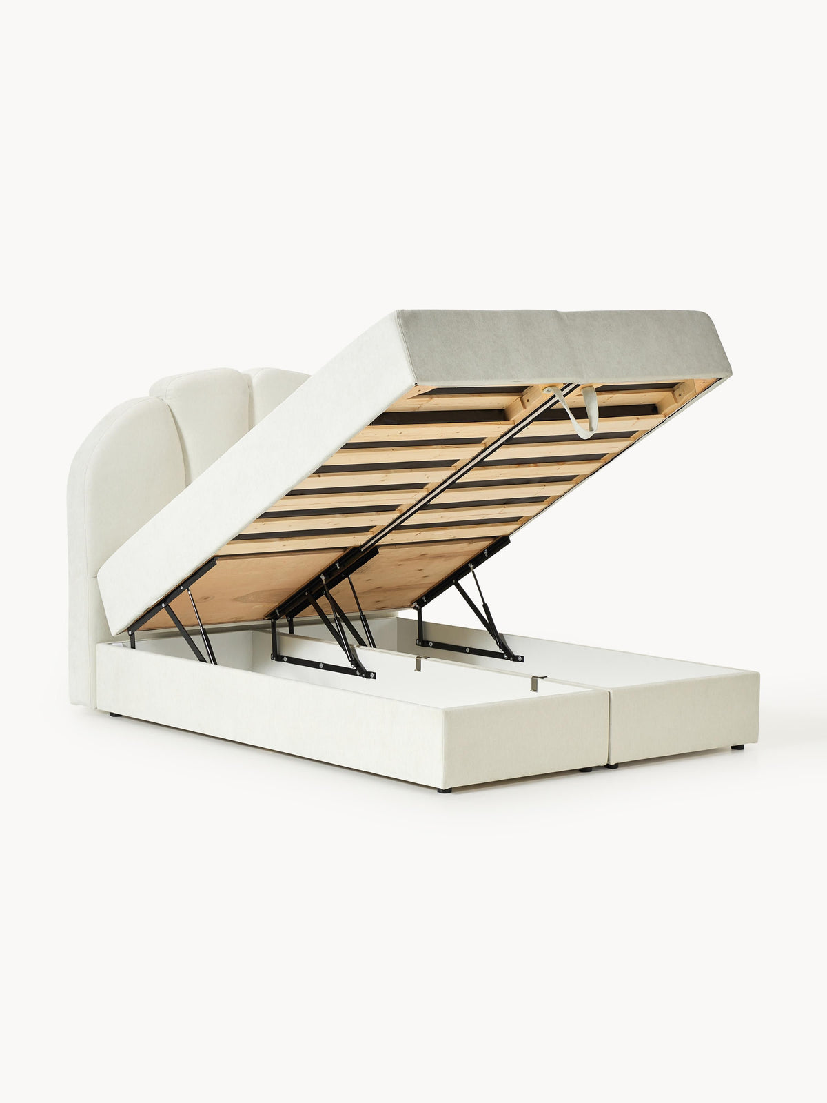 Romette Box Spring Bed with Storage