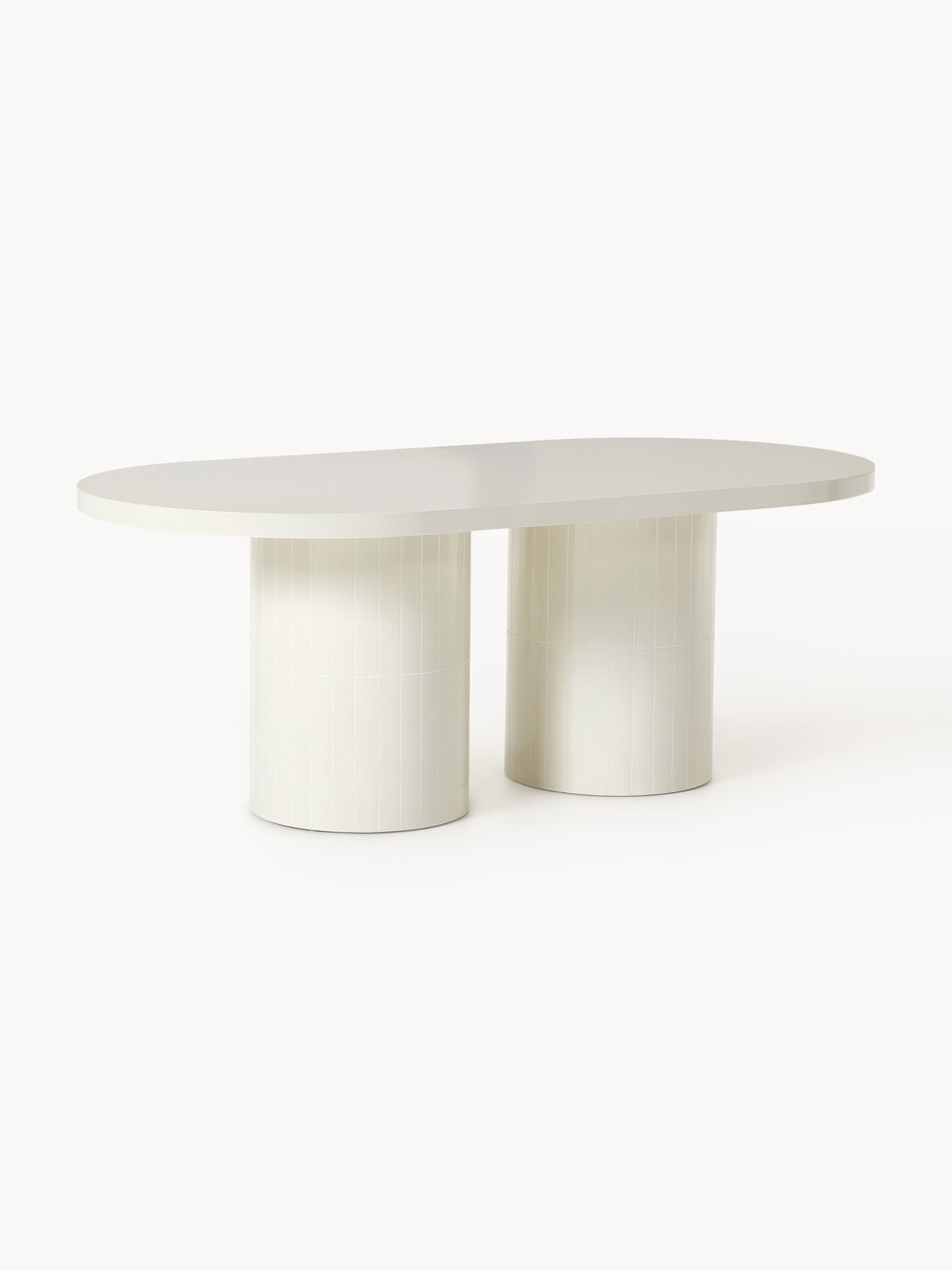Sayenna Oval Garden Dining Table, 200 x 100 cm